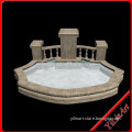 Natural Stone Marble Water Pool With Railing